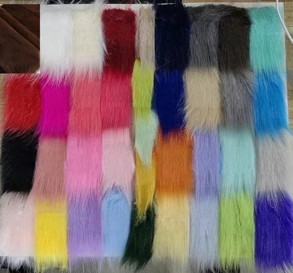 Fur swatches in many colors